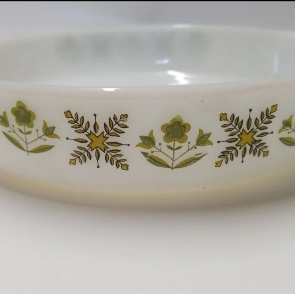 Meadow Green pattern Fire King Anchor Hocking 9